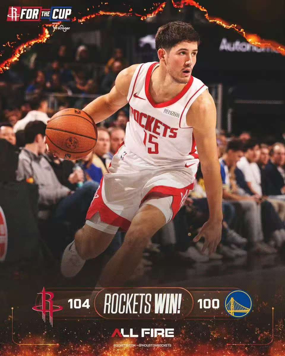 Reed Shepard stråler for Rockets, Warriors lider nederlag på grund af Currys skade